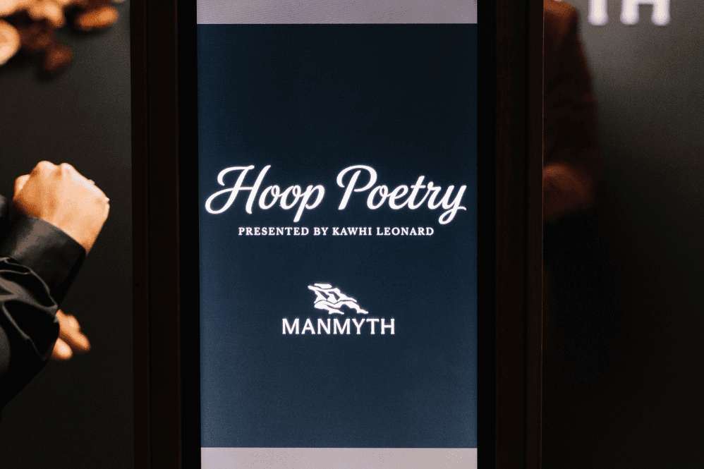 Image of ipad reading hoop poetry